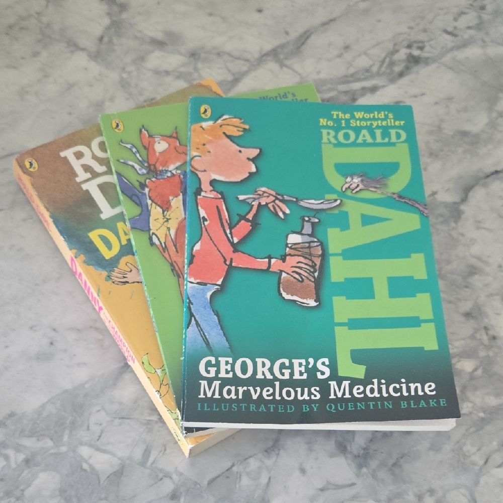 Lot Of 3 Roald Dahl Books